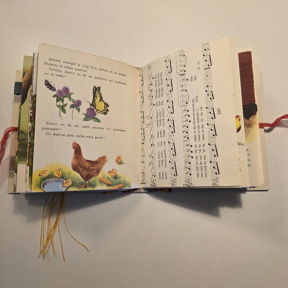 Tortillou Little Golden Book Handmade Decorated Junk Journal - Picture 9 of 13